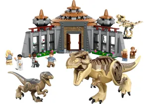 Lego 76961  Jurassic World:  Angriff des T. rex und des Raptors aufs Besucherzentrum