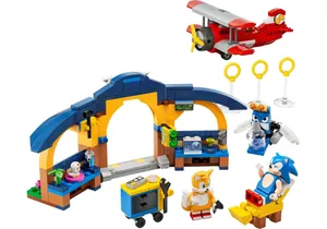 Lego 76991  Sonic:  Tails‘ Tornadoflieger mit Werkstatt