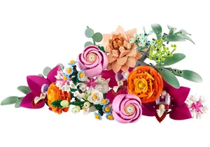 Produktbild von Lego 10342  Botanical Collection:  Schöner Rosafarbener Blumenstrauß
