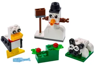 Produktbild von Lego 11012 Classic   Kreativ-Bauset mit weißen Steinen