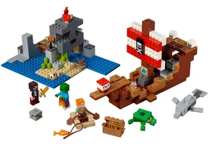 Lego 21152  Minecraft:  Das Piratenschiff-Abenteuer