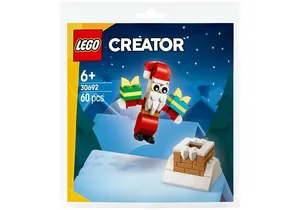 Produktbild von Lego 30692 Creator   Der Weihnachtsmann im Schornstein