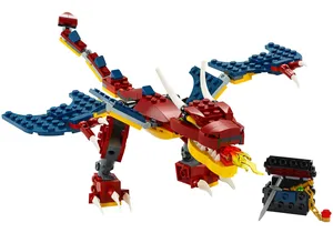 Lego 31102 Creator 3-in-1 Sets: Feuerdrache