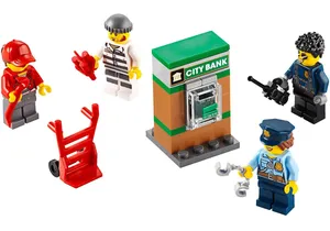 Produktbild von Lego 40372  City  Polizei-Minifiguren-Zubehörset