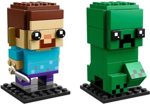 Produktbild von Lego 41612 BrickHeadz Minecraft  Steve & Creeper™