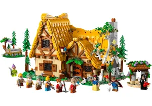 Produktbild von Lego 43242  Disney:  Die Hütte von Schneewittchen und den sieben Zwergen