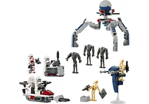 Lego 75372  Star Wars:  Clone Trooper & Battle Droid Battle Pack