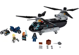 Lego 76162  Super Heroes:  Black Widows Hubschrauber-Verfolgungsjagd