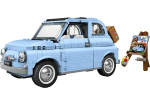 Produktbild von Lego 77942 Creator Expert   blauer Fiat 500