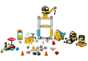 Produktbild von Lego 10933 DUPLO   Große Baustelle mit Licht und Ton