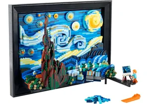Produktbild von Lego 21333 Ideas   Vincent van Gogh - Sternennacht