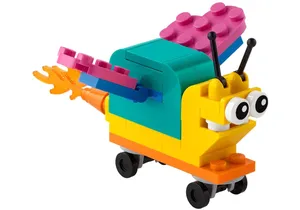 Produktbild von Lego 30563 Classic   Baue eine Schnecke mit Superkräften