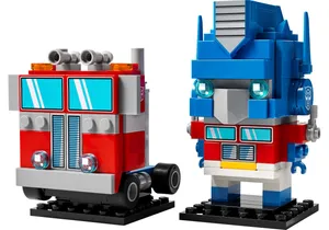 Produktbild von Lego 40803 BrickHeadz   Optimus Prime Mech & Fahrzeug