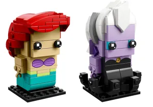 Produktbild von Lego 41623 BrickHeadz Disney Mermaid  Arielle & Ursula