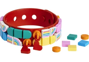 Produktbild von Lego 41953 DOTS   Regenbogen Armband mit Anhängern