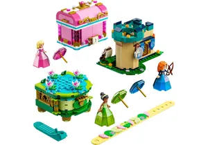 Produktbild von Lego 43203  Disney Princess  Auroras, Meridas und Tianas Zauberwerke