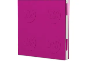 Produktbild von Lego 5009063 Merchandise   Verschließbares Notizbuch mit Gelschreiber in Violett