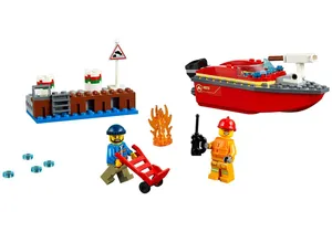 Produktbild von Lego 60213  City:  Feuerwehr am Hafen