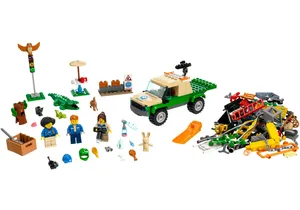 Lego 60353 City: Tierrettungsmissionen
