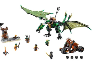 Produktbild von Lego 70593  Ninjago  Der Grüne Energie-Drache