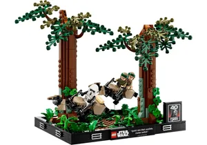 Lego 75353  Star Wars:  Verfolgungsjagd auf Endor - Diorama