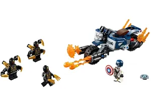 Produktbild von Lego 76123  Marvel Avengers  Captain America: Outrider-Attacke