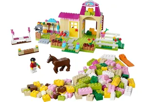 Produktbild von Lego 10674 Juniors   Große Steinebox Mädchen Ponyhof