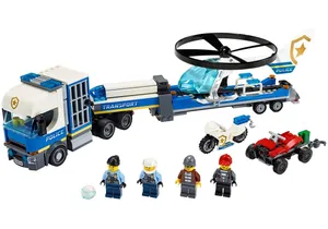 Produktbild von Lego 60244  City:  Polizeihubschrauber-Transport