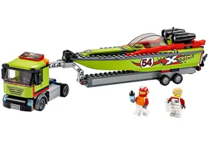 Produktbild von Lego 60254  City  Rennboot-Transporter