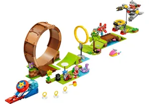 Produktbild von Lego 76994  Sonic:  Sonics Looping-Challenge in der Green Hill Zone