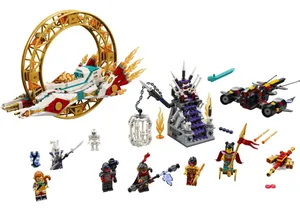 Produktbild von Lego 80034  Monkie Kid  Nezhas Feuerreifen