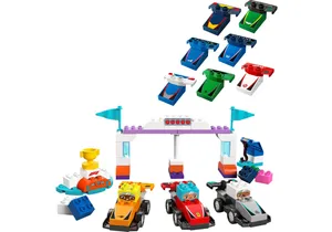 Produktbild von Lego 10445 DUPLO   F1 Team Rennautos mit Rennfahrern