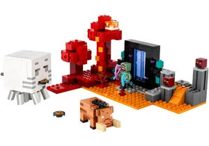Lego 21255  Minecraft:  Die Expedition zum Netherportal