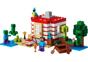 Lego 21275  Minecraft:  Das TNT-Dschungelhaus