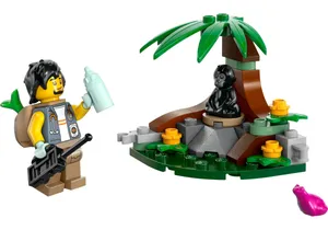Produktbild von Lego 30665  City:  Dschungelforscher mit Baby-Gorilla