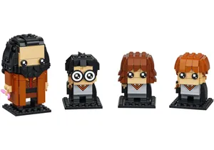 Produktbild von Lego 40495 BrickHeadz Harry Potter  Harry, Hermine, Ron & Hagrid
