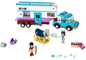 Produktbild von Lego 41125 Friends   Pferdeanhänger und Tierärztin