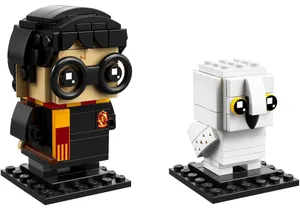 Produktbild von Lego 41615 BrickHeadz Harry Potter  Harry Potter und Hedwig