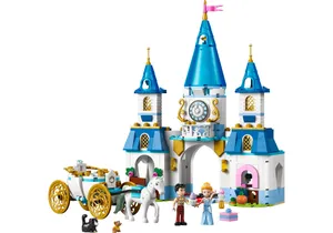 Lego 43275 Disney Princess: Cinderellas Schloss und Pferdekutsche