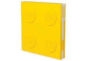 Produktbild von Lego 5009065 Merchandise   Verschließbares Notizbuch mit Gelschreiber in Gelb