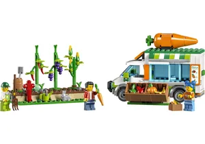 Produktbild von Lego 60345  City:  Gemüse-Lieferwagen