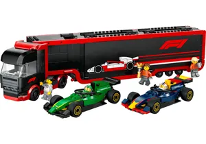 Produktbild von Lego 60445  City:  F1 Transporter mit RB20 & AMR24 F1 Rennautos