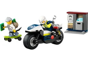 Lego 60455 City: Verfolgungsjagd mit dem Polizeimotorrad