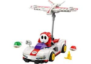 Produktbild von Lego 72045  Super Mario:  Mario Kart - Shy Guy & Flügel-Raser