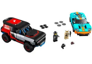 Produktbild von Lego 76905  Speed Champions  Ford GT Heritage Edition und Bronco R
