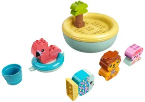 Lego 10966 DUPLO Badewannenspaß: Schwimmende Tierinsel