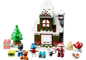Produktbild von Lego 10976 DUPLO   Lebkuchenhaus mit Weihnachtsmann
