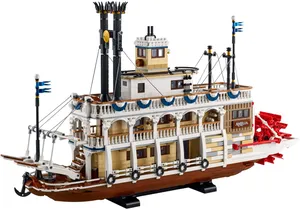 Produktbild von Lego 21356 Ideas   Flussraddampfer