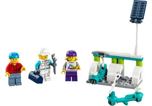Produktbild von Lego 40526  City:  Elektroroller mit Ladestation