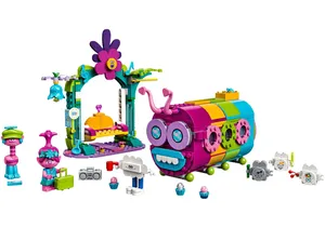 Produktbild von Lego 41256  Trolls World Tour  Regenbogen-Raupenbus